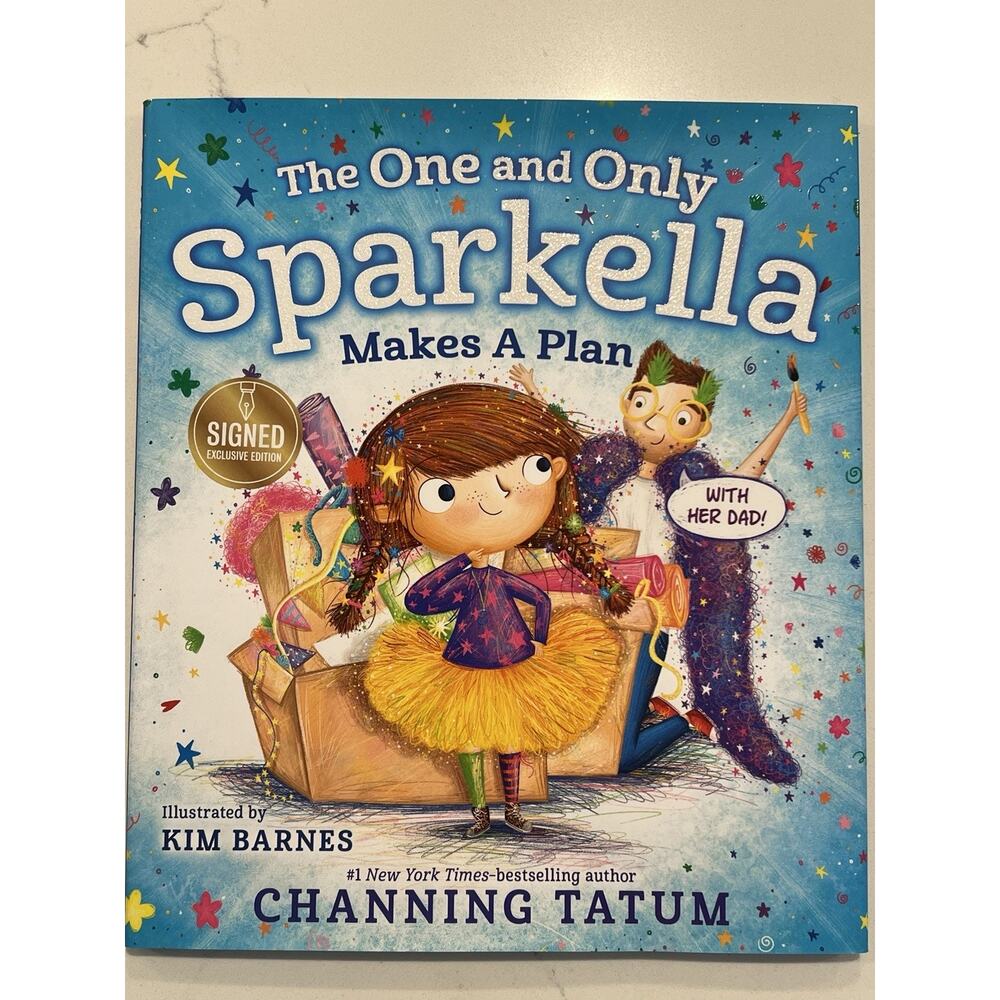 Channing Tatum SIGNED BOOK The One And Only Sparkella Children's Autographed #1